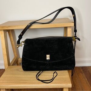 Rebecca Minkoff Darren top zip suede purse